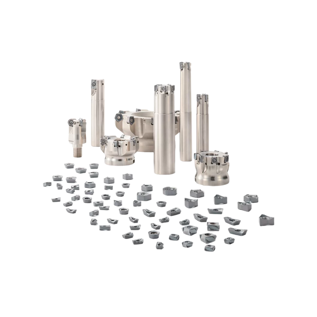 Brocas y cortadores con insertos indexables para fresado y taladrado CNC